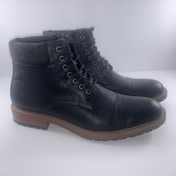 Men's Sonoma  Brown Low Cut Ankle Boots Size 11 - Picture 6 of 10